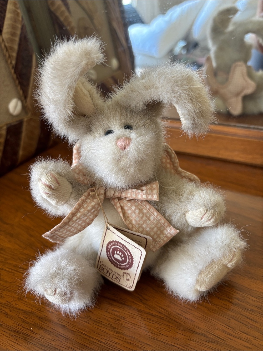Boyds Bears Plush Lil’ Peach Bunny